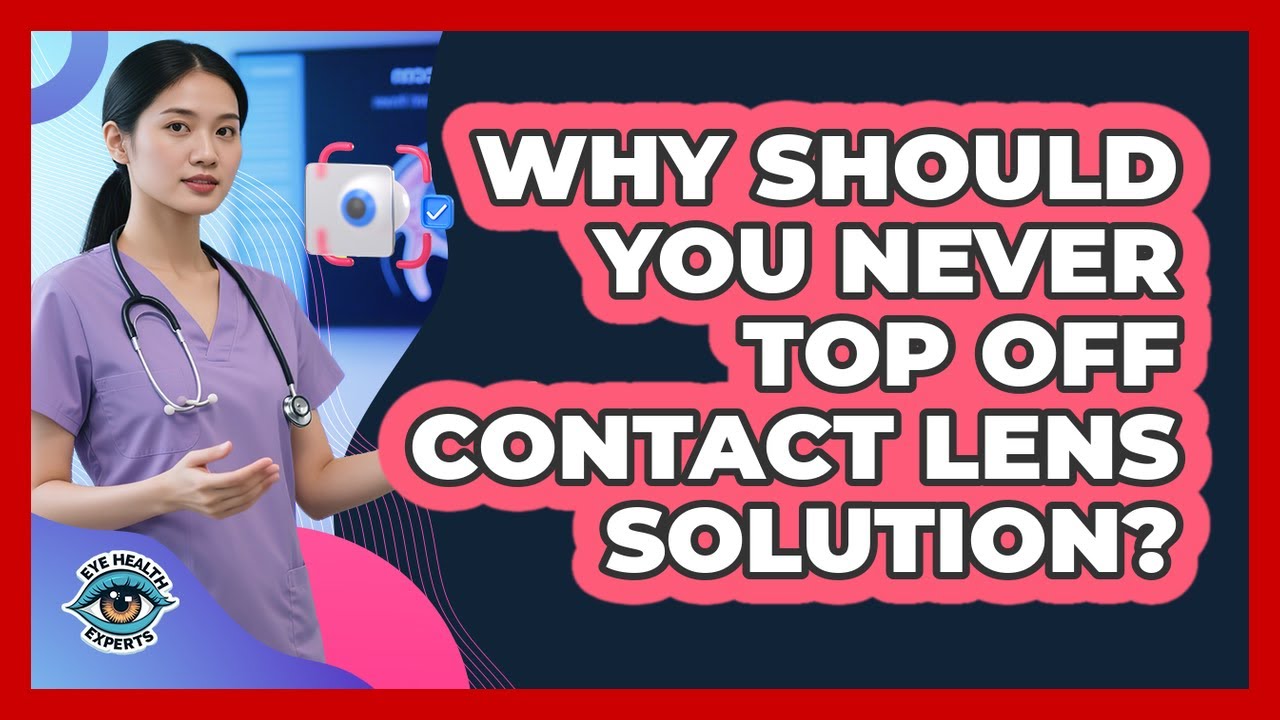 Why Should You Never Top Off Contact Lens Solution?
