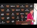 Commanders post-practice: Stefon Diggs takes the podium | LIVE
