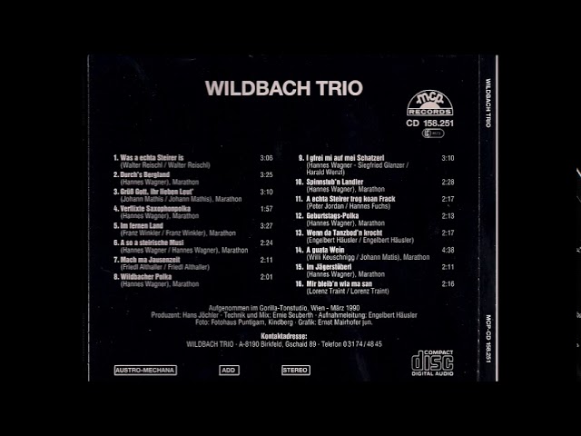 Wildbach Trio - A echta Steirer trog koan Frack