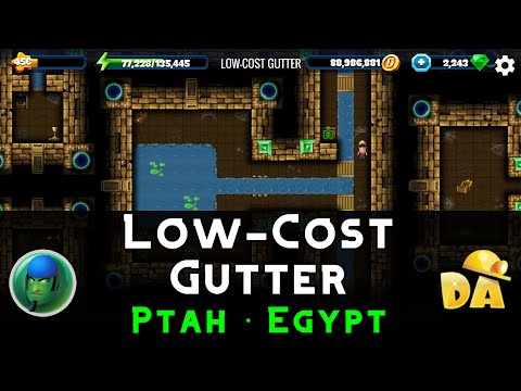 Low-Cost Gutter | Ptah #3 | Diggy's Adventure