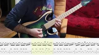 Dark Tranquillity - Phantom Days (Guitar cover + TABS)