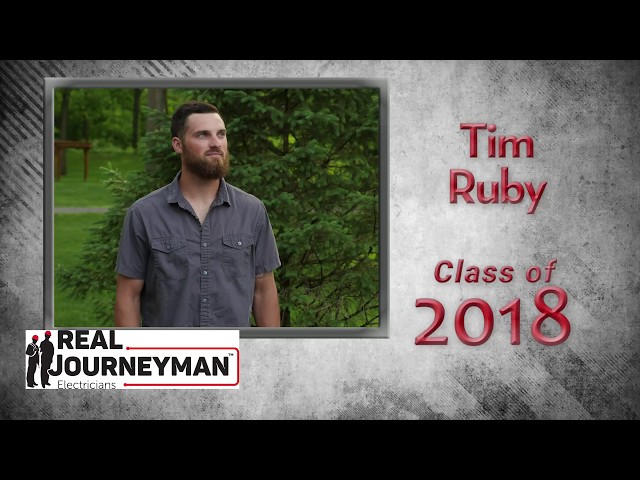2018 Real Journeyman Grads - Tim Ruby
