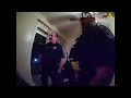 highly intoxicated man berates and swings at cops, learns the hard way