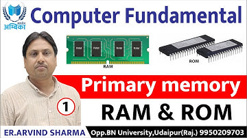 RAM & ROM || Introduction  || Computer Fundamental || Er. Arvind Sir || Ambika ClassesUdaipur