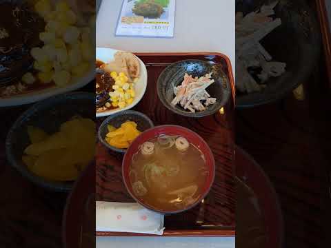 やま信　村上牛を使ったハンバーグは最高でした　少しスパイシーな感じの味付けも美味しい　新潟県村上市グルメ　2026年3月上旬