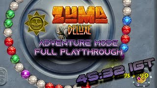 Zuma Deluxe | Adventure Mode [45:32 IGT] [Feb 2023]