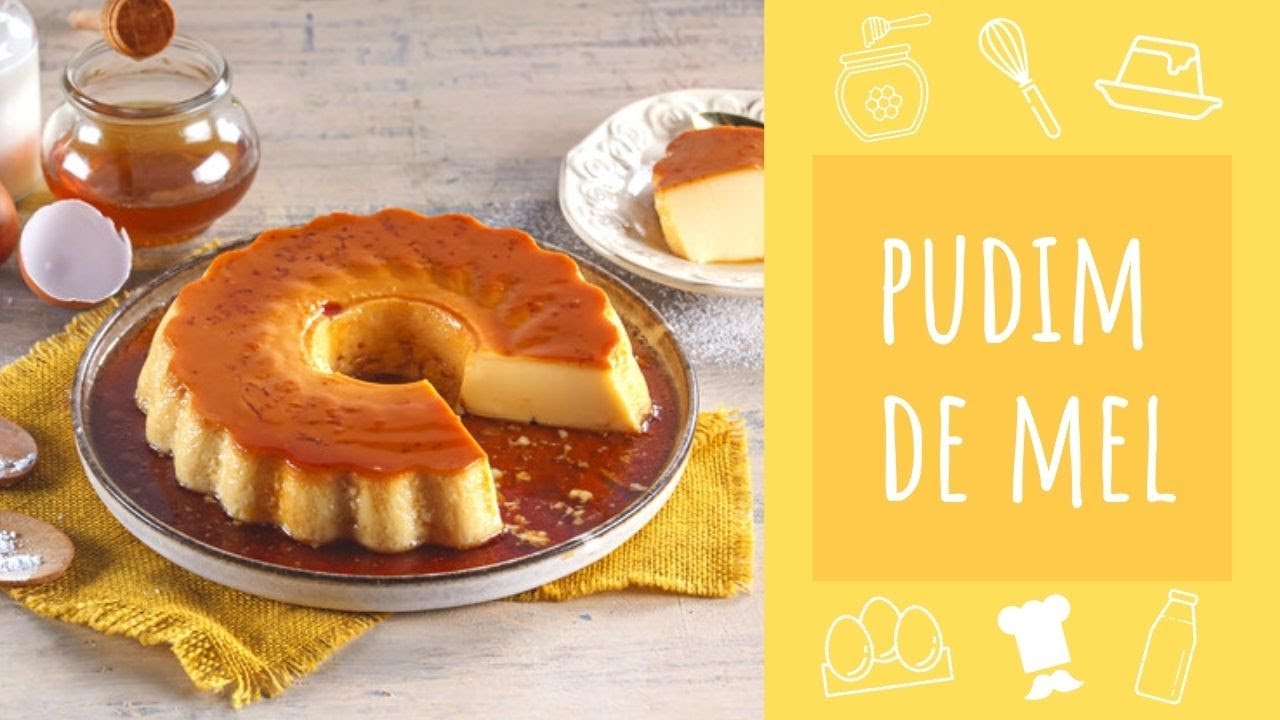 Pudim de mel (receita fácil)