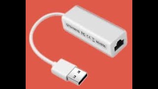 Bryggeri flertal Praktisk USB USB 2.0 Ethernet Adapter Driver Install Windows 7/8/10 - USB Lan Card  Setup - YouTube