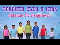 Teacher cleo  kids  salamat po panginoon lyric