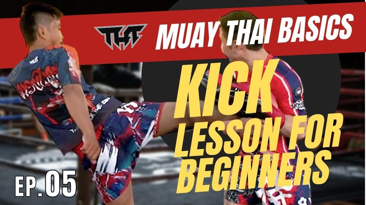 How to KICK Muay Thai style for beginners EXPLAINED YouTube