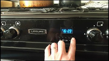 How to programme a Leisure Range Cooker to come on and turn off automatically