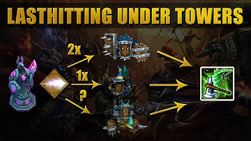 League of Legends Beginners Guide - How to last hit under tower/turret