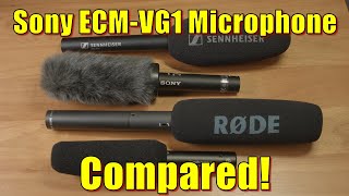 Sony ECMVG1 Mic Comparison