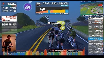 Zwift - Race: Stage 1: Rolling With ENVE: Two Bridges Loop (A) - 8th place