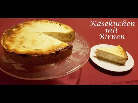 Video: Quarkkuchen Mit Birnen