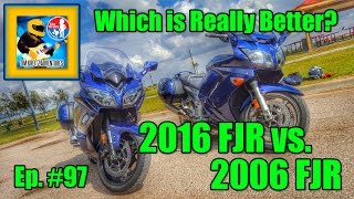 2016 FJR1300 vs. 2006 FJR1300 : Quick Comparo & Buffoonery