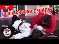 9 Quick Ground Escapes For Street Self-Defence (Kenjute - Joe Foster)