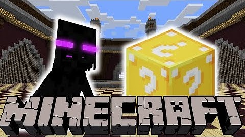 Minecraft Challenge Games - Mutant Enderman - Lucky Block Mini Games