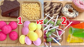 1 or 2🍫 Choose your favourite platter // asmr // #sweets #filling