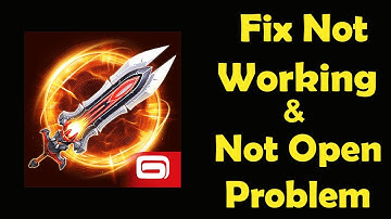 How To Fix Dungeon Hunter 5 App Not Working | Dungeon Hunter 5 Not Open Problem | PSA 24