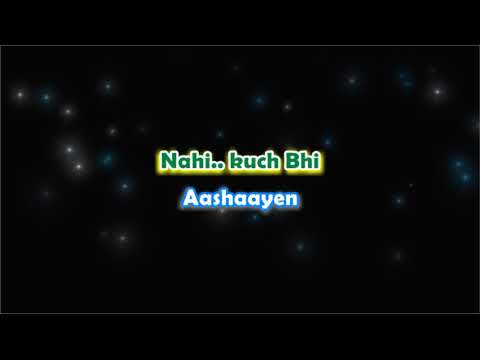 Aashayien - Iqbal - Karaoke with Lyrics