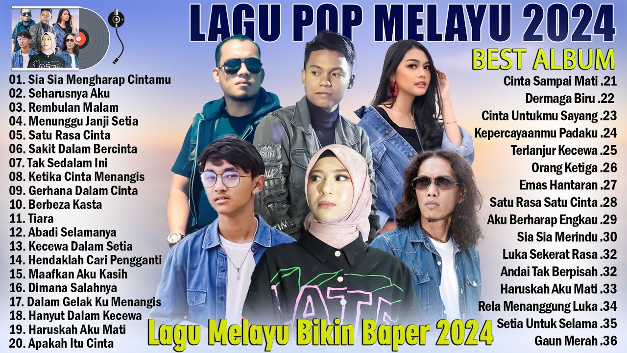 Lagu Pop Melayu Terbaru 2024 | 36 Top Hits Lagu Melayu Terpopuler Bikin Baper|Gustrian Geno Ft Arief