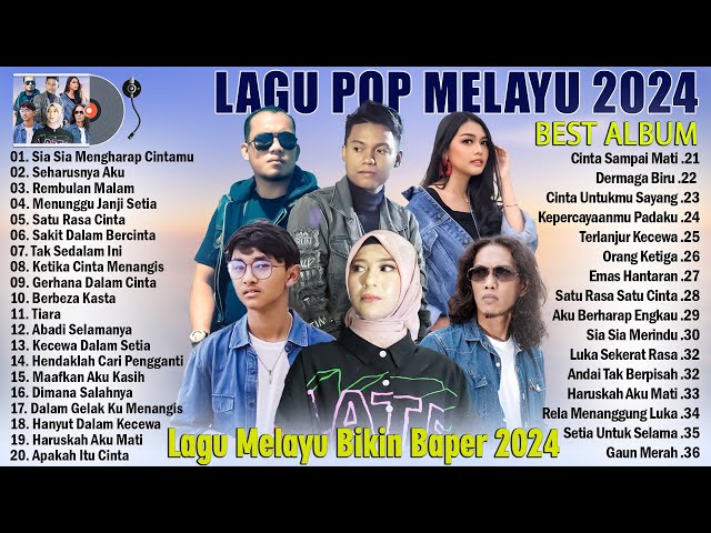 Lagu Pop Melayu Terbaru 2024 | 36 Top Hits Lagu Melayu Terpopuler Bikin Baper|Gustrian Geno Ft Arief class=