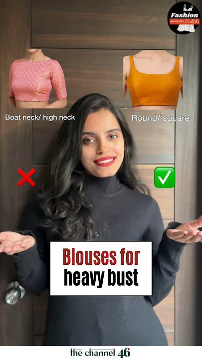 Blouses for heavy bust #fashion #blouse