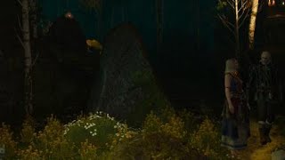 The Witcher 3 Rabbits Caught Ing Mid Cutscene