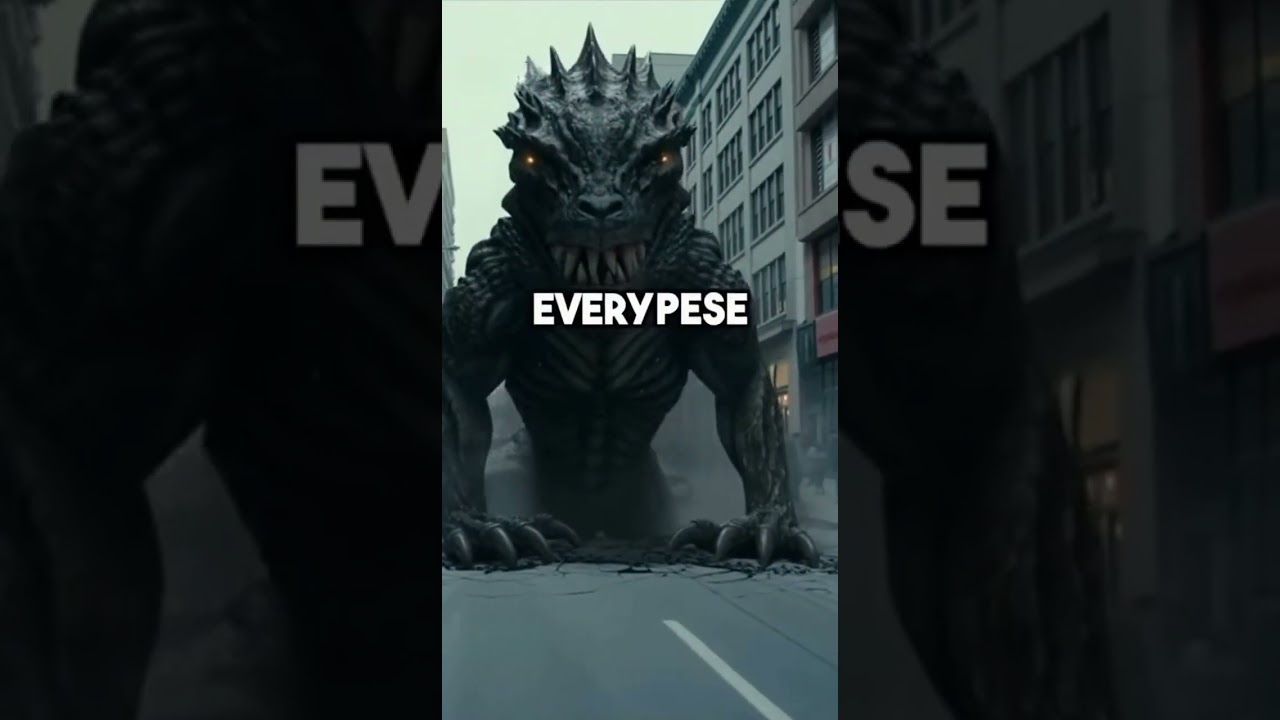 Girl Swallowed by Monster on Street