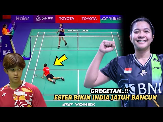 MENANG LAGI⁉️ Balas Dendam Terkeren Ester Untuk Pemain India, Lawan Sampai Tengkurap di Thailand class=