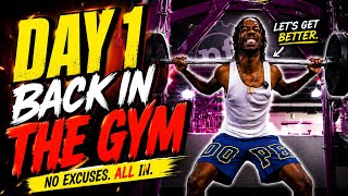 🚨 Road To The Best Shape Of My Life Starts Today 💪 | Gym Vlog #1