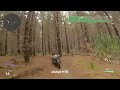 Woodhill MTB Park No Vacancy with gauges and commentry