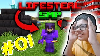 Minecraft But This Best Lifesteal Smp | 0 To 1M Money | Secret Trick In This Video | Tech_Saifali