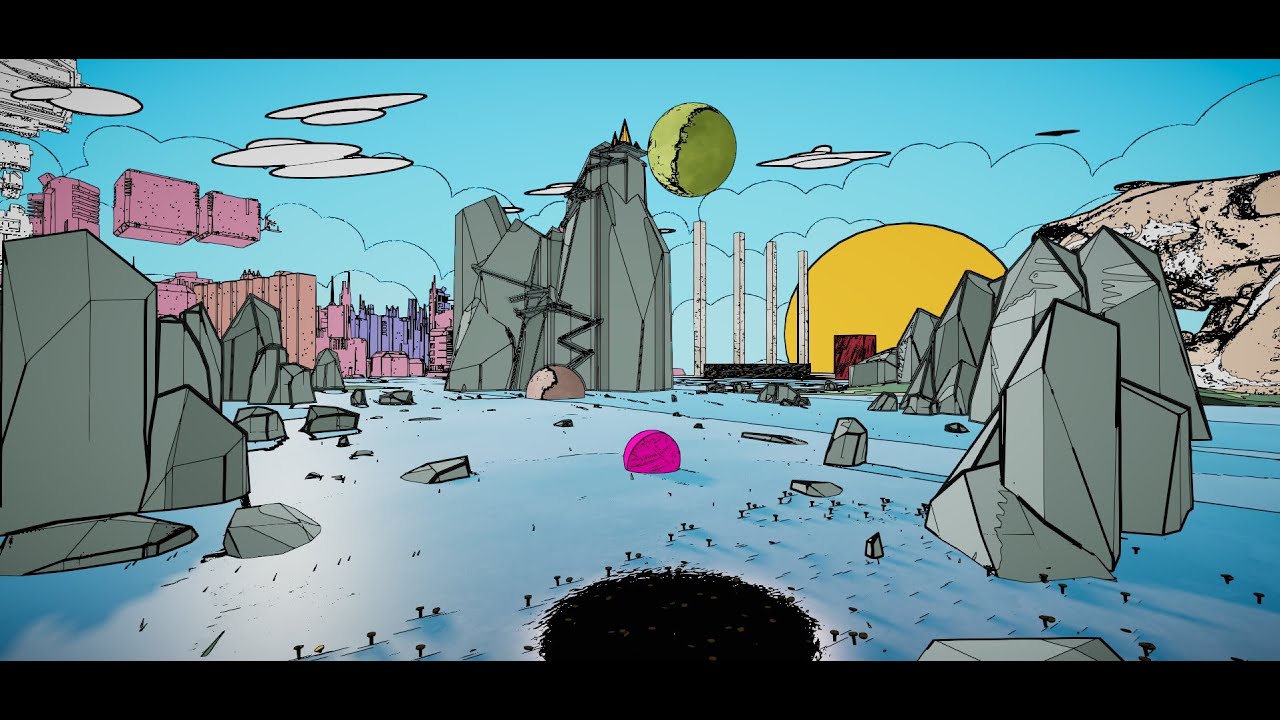 GIBLION: Anime-NPR-Toon Scene Generation Framework, video preview 30