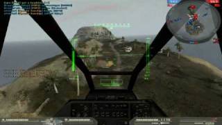 Battlefield 2 helicopter attack