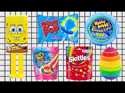 Best Candy Ever?! 😭🍬 Juicy Drop Duos Gummy Jelly Candy ASMR Food Mukbang