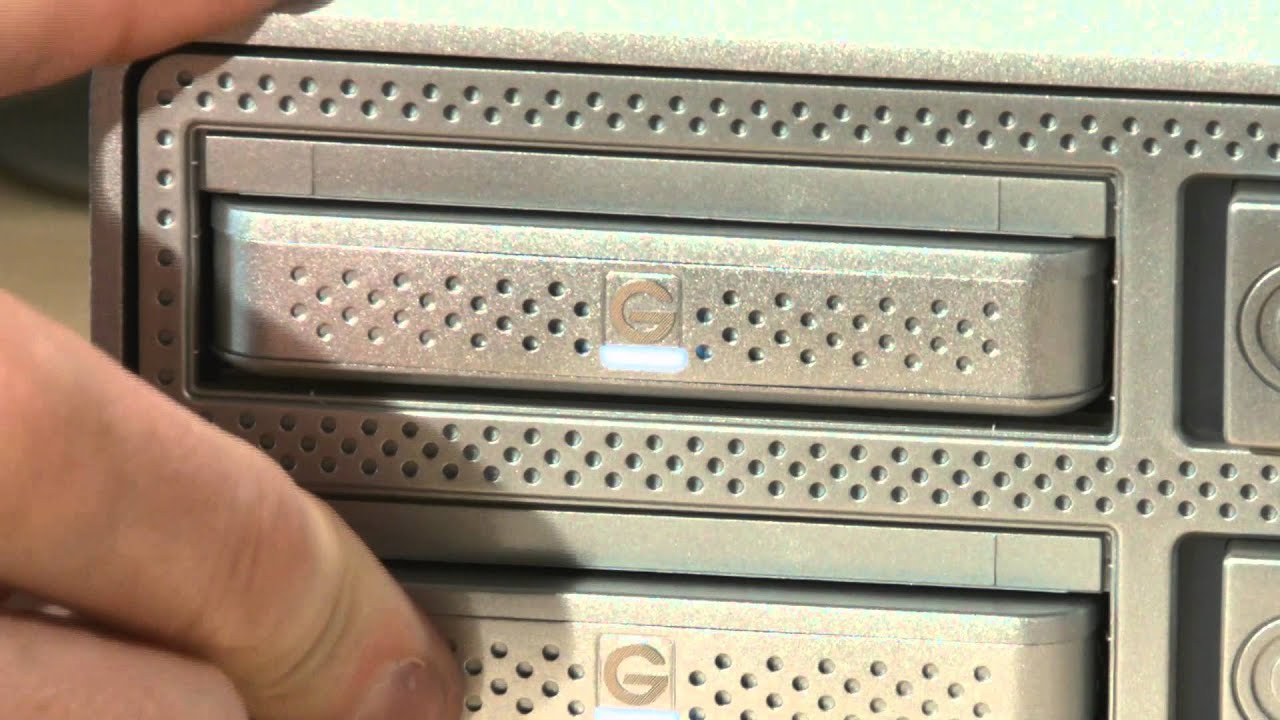 Setting up the G-DOCK ev with Thunderbolt - YouTube