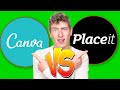 Placeit vs Canva: T-Shirt Design Tool Review for Print On Demand