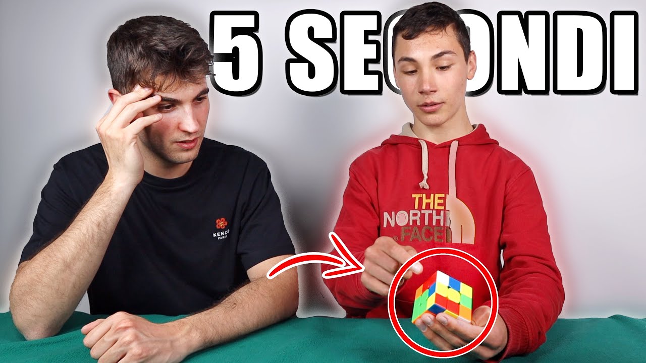 COME RISOLVERE IL CUBO IN 5 SECONDI - Con il Campione Italiano