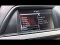 Citroen C5 X7 Dashboard Options & Settings | 2012 | #81