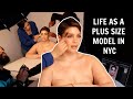 Day in the Life of a PLUS SIZE MODEL in NYC!