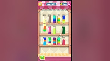 Water sort Puzzle level 284 (play on Facebook)