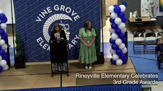 Vine Grove Elementary School - 3rd grade awards 2025