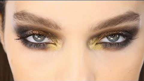 Dramatic 'Runway' Version - Metallic Eyes Makeup Tutorial