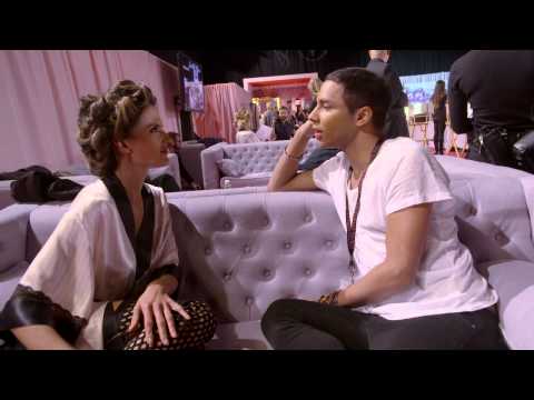Victoria's Secret: Olivier Rousteing meets Alessandra Ambrosio