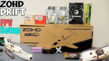 Zohd Drift Glider | FPV Setup | Assembling Fpv Plane | FPV | FPV Glider |