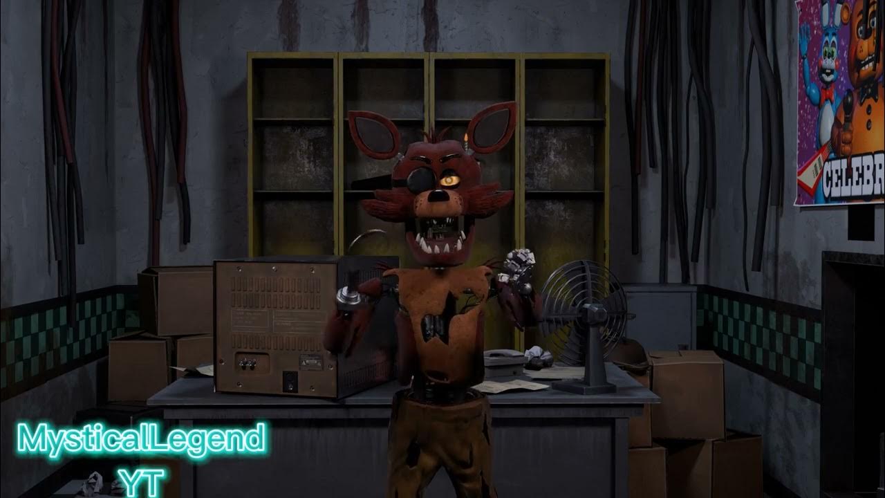 Foxy's special message, Fnaf [Blender] YouTube