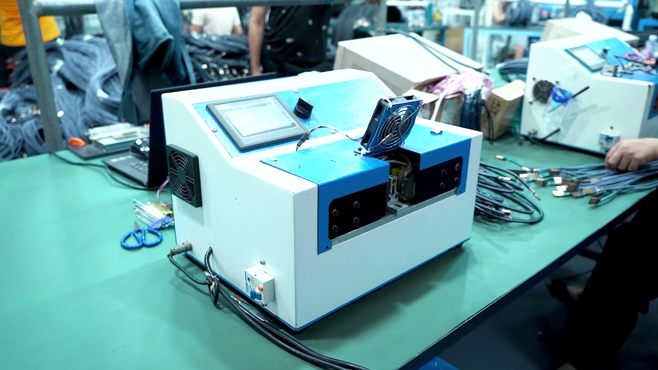 High frequency soldering machine