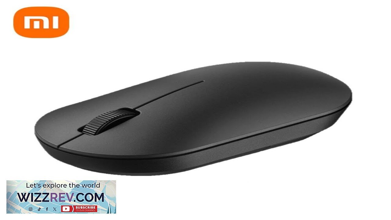 Xiaomi Lite 2 Wireless Mouse 2.4GHz 1000DPI Ergonomic Optical Portable Computer Mouse Review